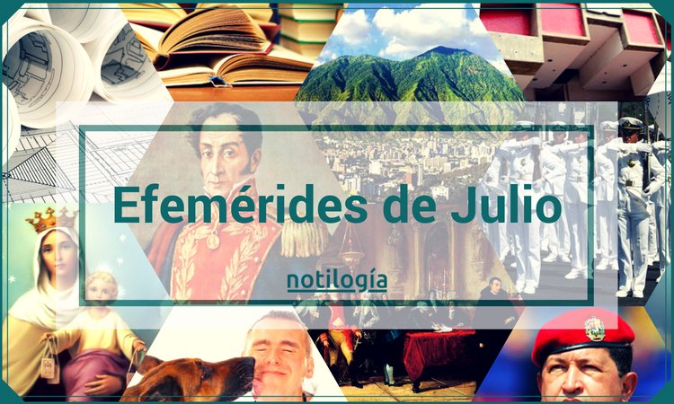 Efemérides de Julio