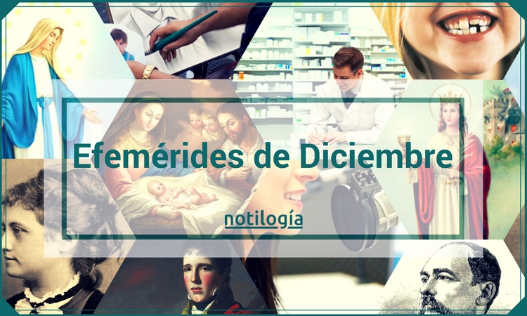 Efemérides de Diciembre 2023
