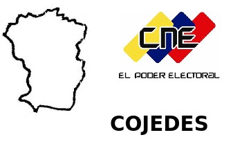 Mapa CNE Cojedes