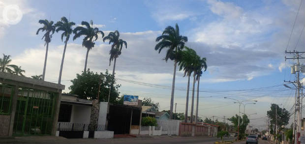 Calle de la sede del CNE Trujillo