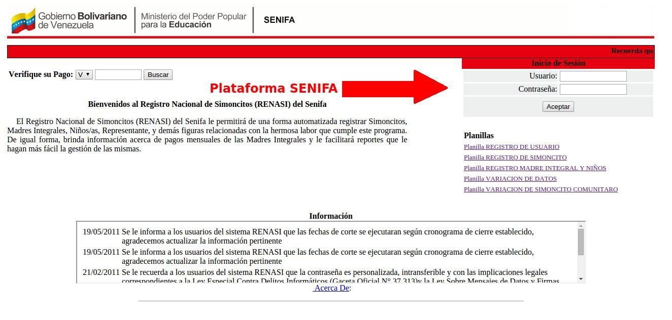 Plataforma SENIFA