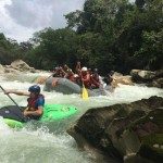 En los rapidos- Rafting Barinas