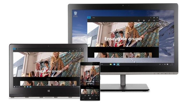 Windows 10 en todos los dispositivos