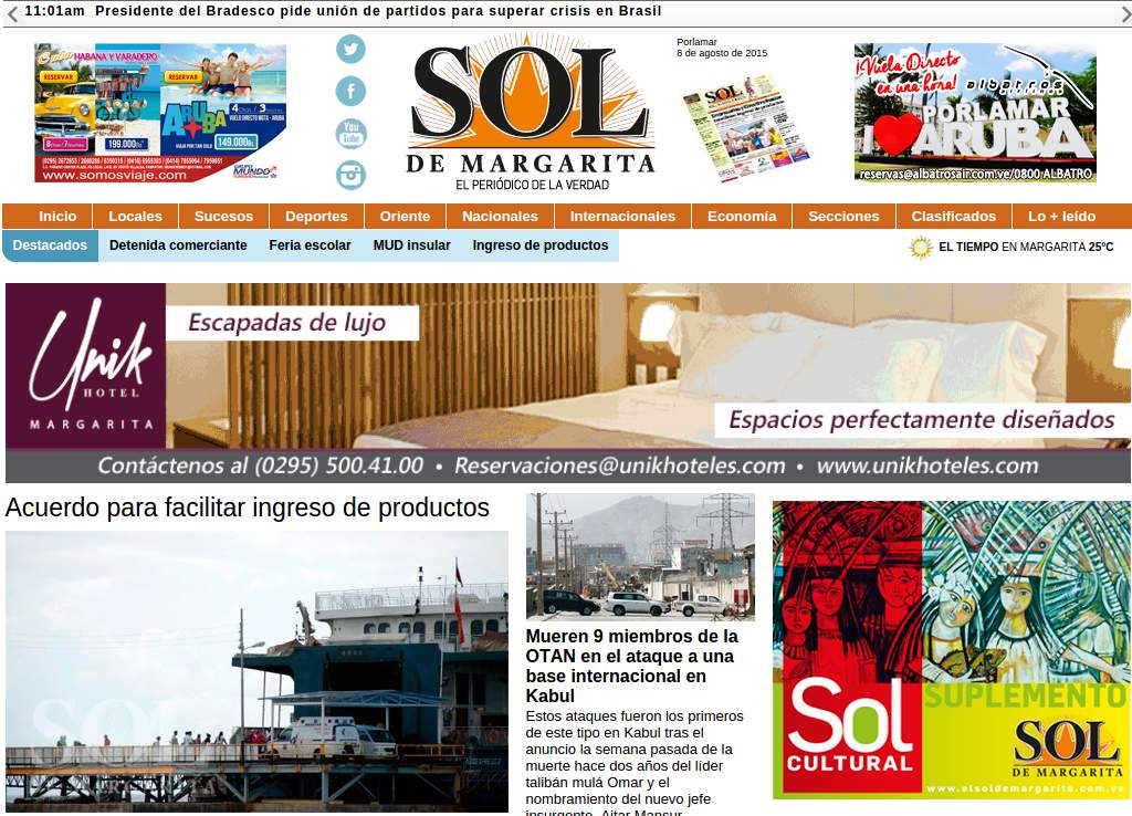 Diario El Sol de Margarita