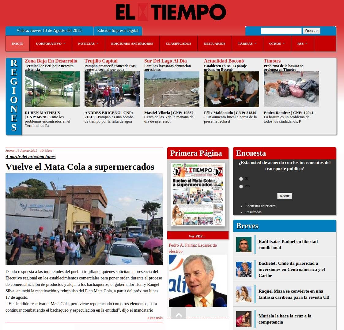 El Tiempo Trujillo