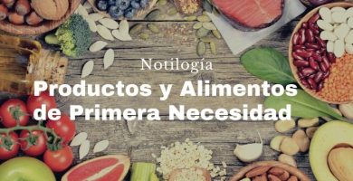 Productos y Alimentos de primera necesidad