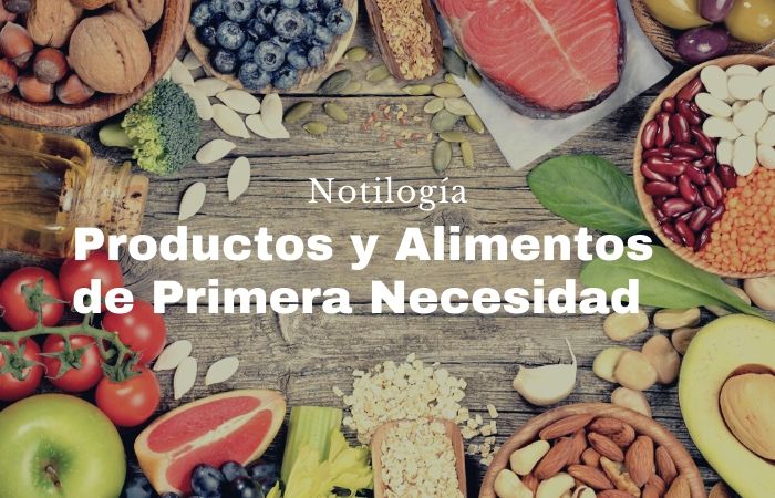Productos y Alimentos de primera necesidad