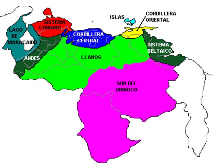 Regiones de Venezuela