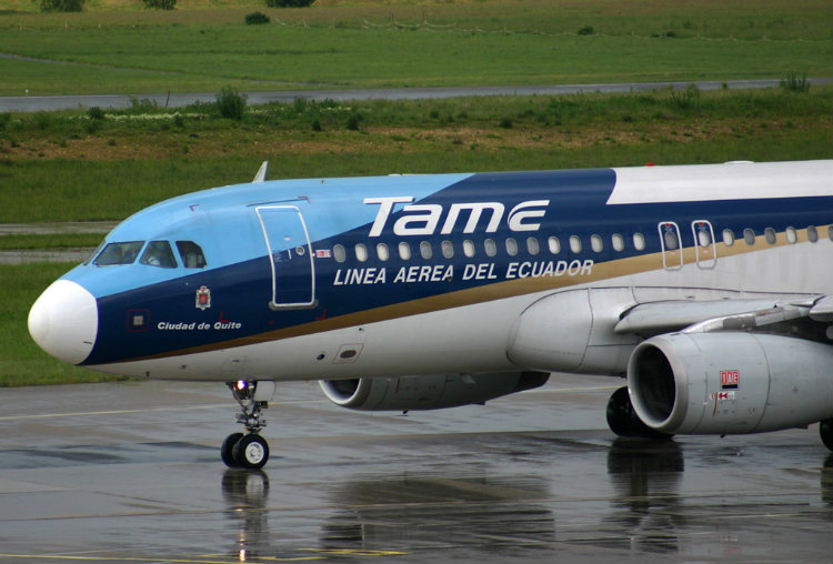 Dónde sellar pasajes de Tame Línea Aérea Del Ecuador para Cencoex