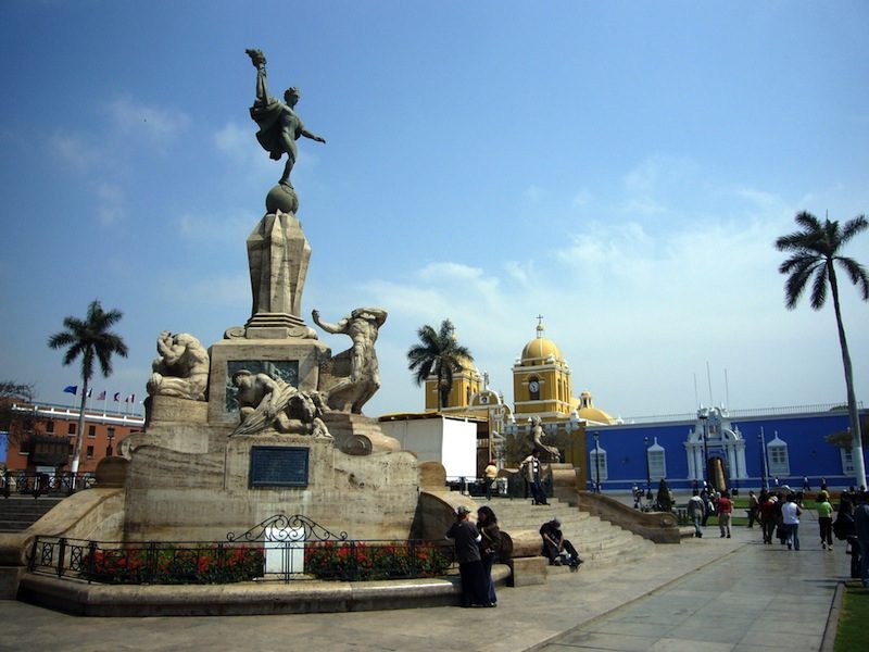 Plaza de armas Estado Trujillo