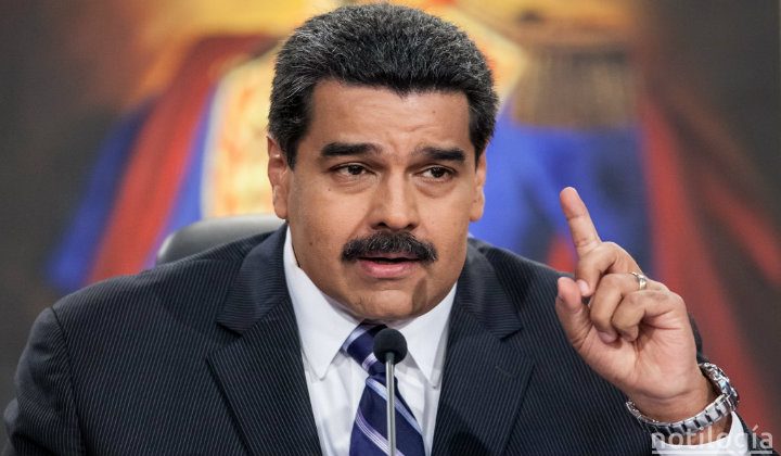 Nicolás Maduro presenta su lista de traidores a la patria