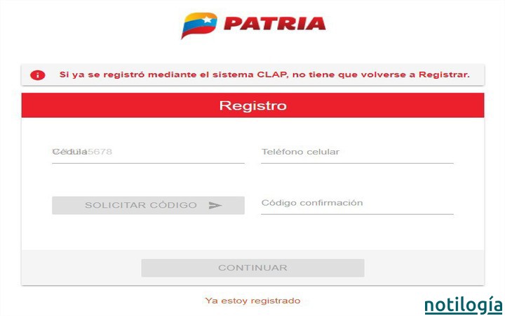 Cómo Registrarse en la Misión Hogares de la Patria