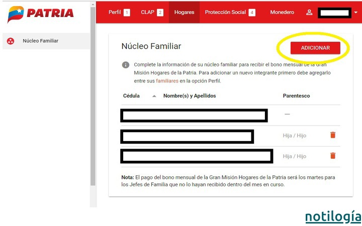 Cómo Registrarse en la Misión Hogares de la Patria 2018