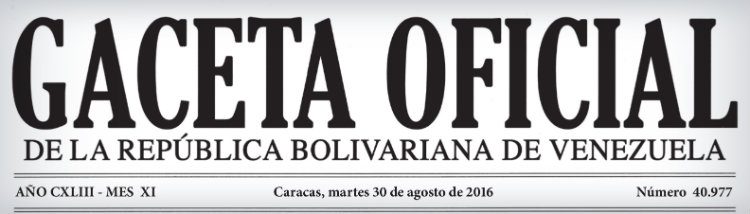 Gaceta Oficial 40.977