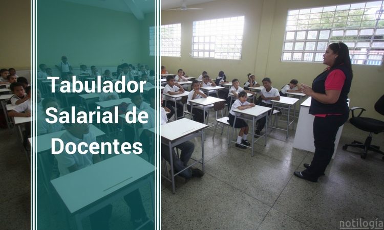 Tabulador Salarial de Docentes