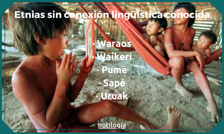 Etnias sin conexión lingüística