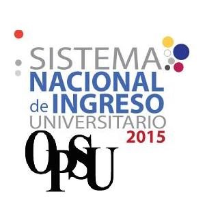 RUSNIES OPSU Inscripciones 2015