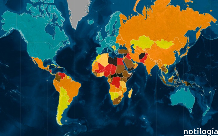 Venezuela entre uno de los países más peligrosos del mundo