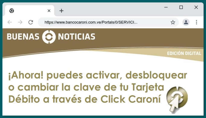 Desbloqueo Click Caroní