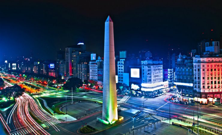 Obelisco en Argentina