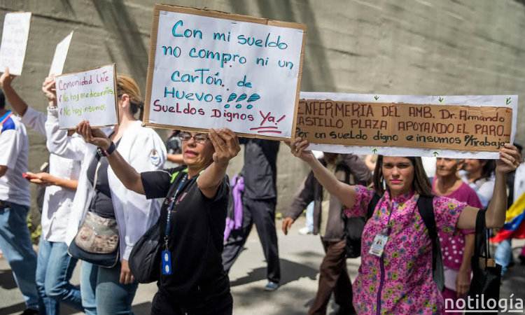 Sueldo mínimo de Venezuela baja a $10 en el mercado oficial