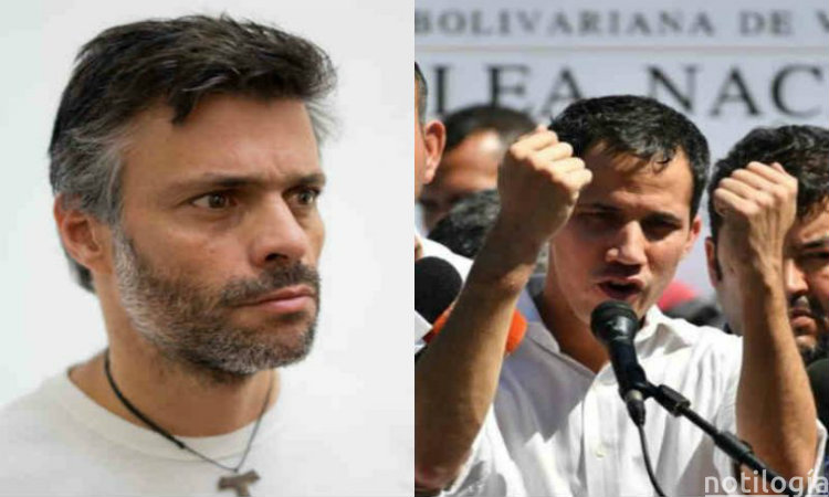 Leopoldo López y Juan Guaidó