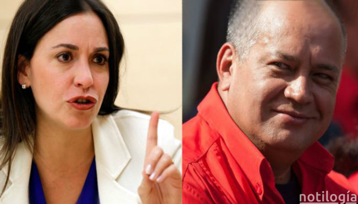 Maria Corina Machado y Diosdado Cabello