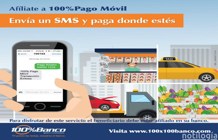 Pago movil 100 Banco