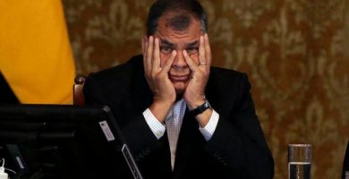 Rafael Correa condenado a ocho años de prisión