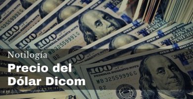 Precio del Dólar Dicom